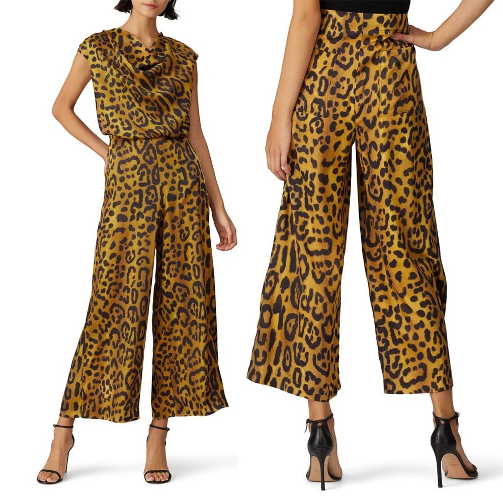 Adam Lippes Collective Leopard Printed Culottes‎ Women’s 2